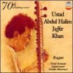 ABDUL HALIM JAFFER KHAN - sitar / tabla - Ragas Tilak Kamod & Jaijaivanti