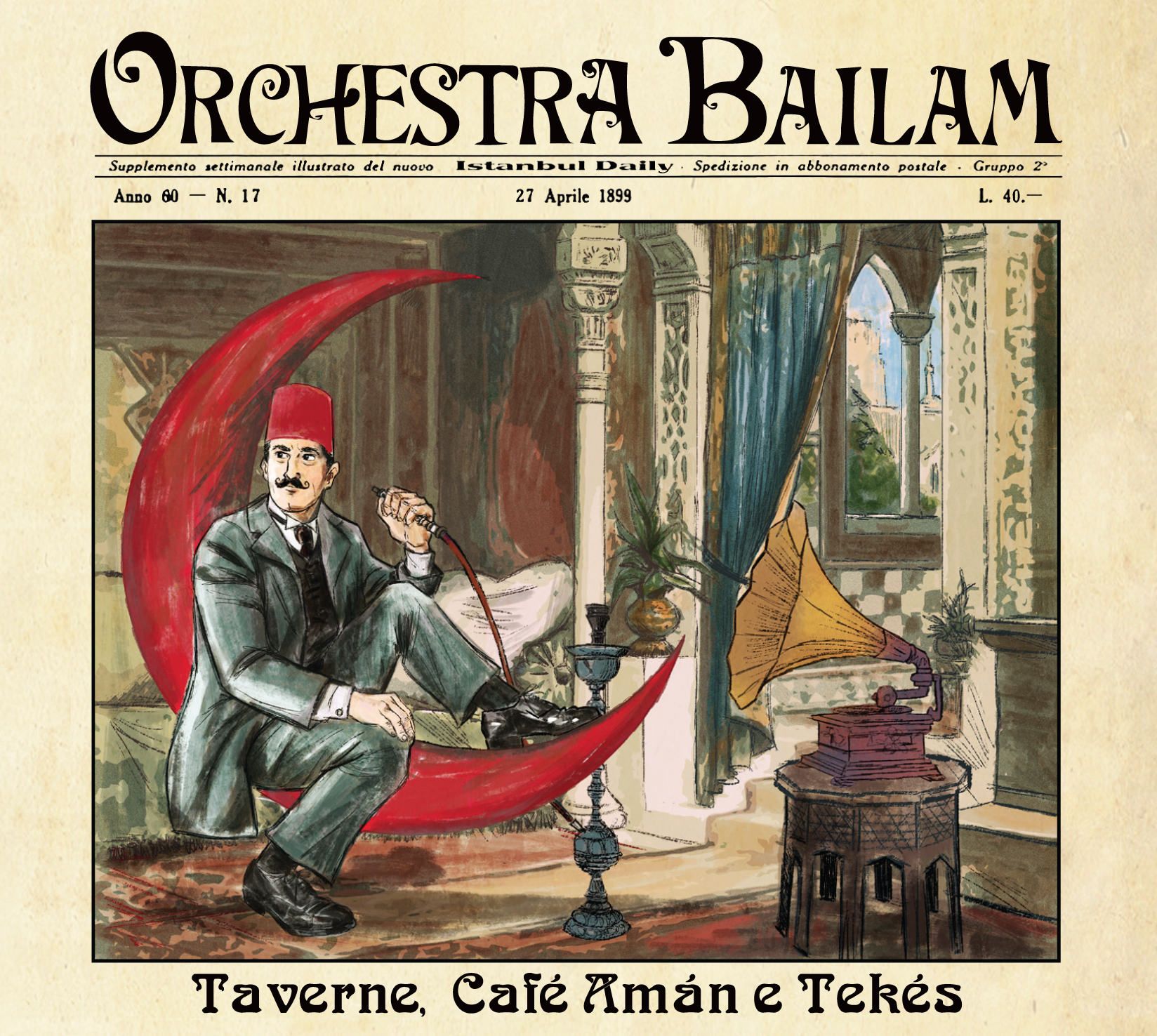 Taverne, Café Amán e Tekés